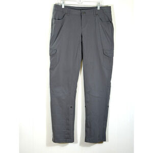 Kuhl Pants Freeflex Roll Up Cargo Size 14 Gray Performance Outdoor Hiking